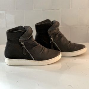 Miz Mooz Grey Lavinia Boots/Sneaker size Women’s 38(7.5)